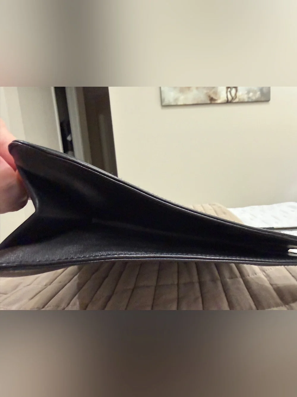 Vintage Gucci Leather Hobo Messenger Bag Tom Ford 1999 w/ Receipt